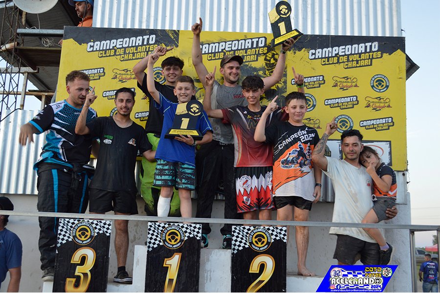 Kart y Motos Chajarí: el día de los nueve ganadores y siete campeones