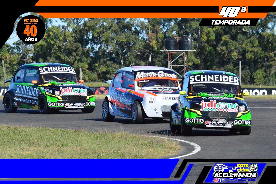 Campeonato TC 850 I 3 fechas de 10