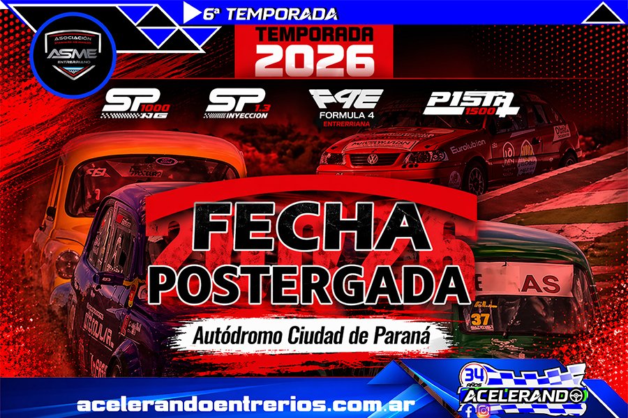 Sin números, no hay carrera: ASME pisa el freno