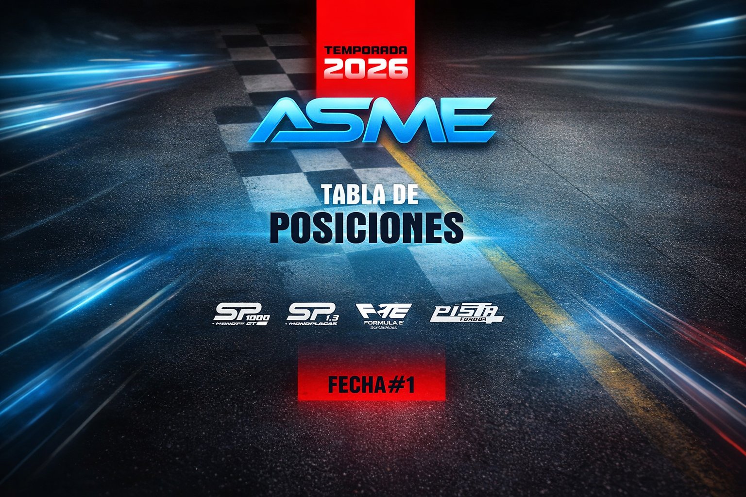 Campeonatos categorías ASME I Una fecha de 9 y la próxima