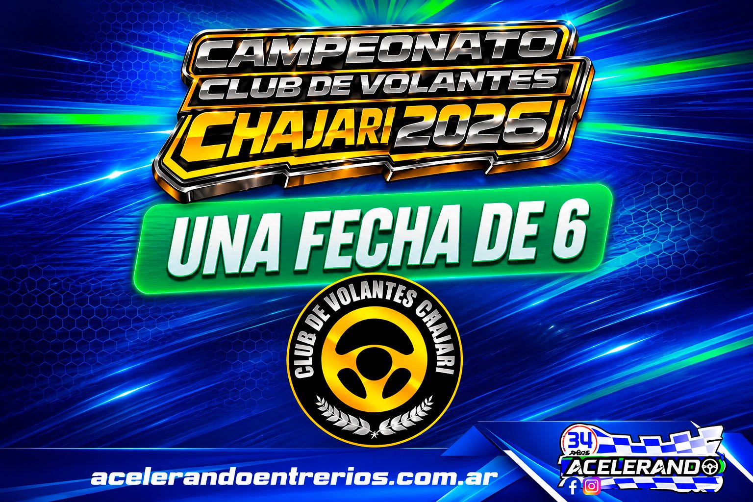 Campeonatos Kart Club de Volantes Chajarí I Una fecha de 6 y la próxima