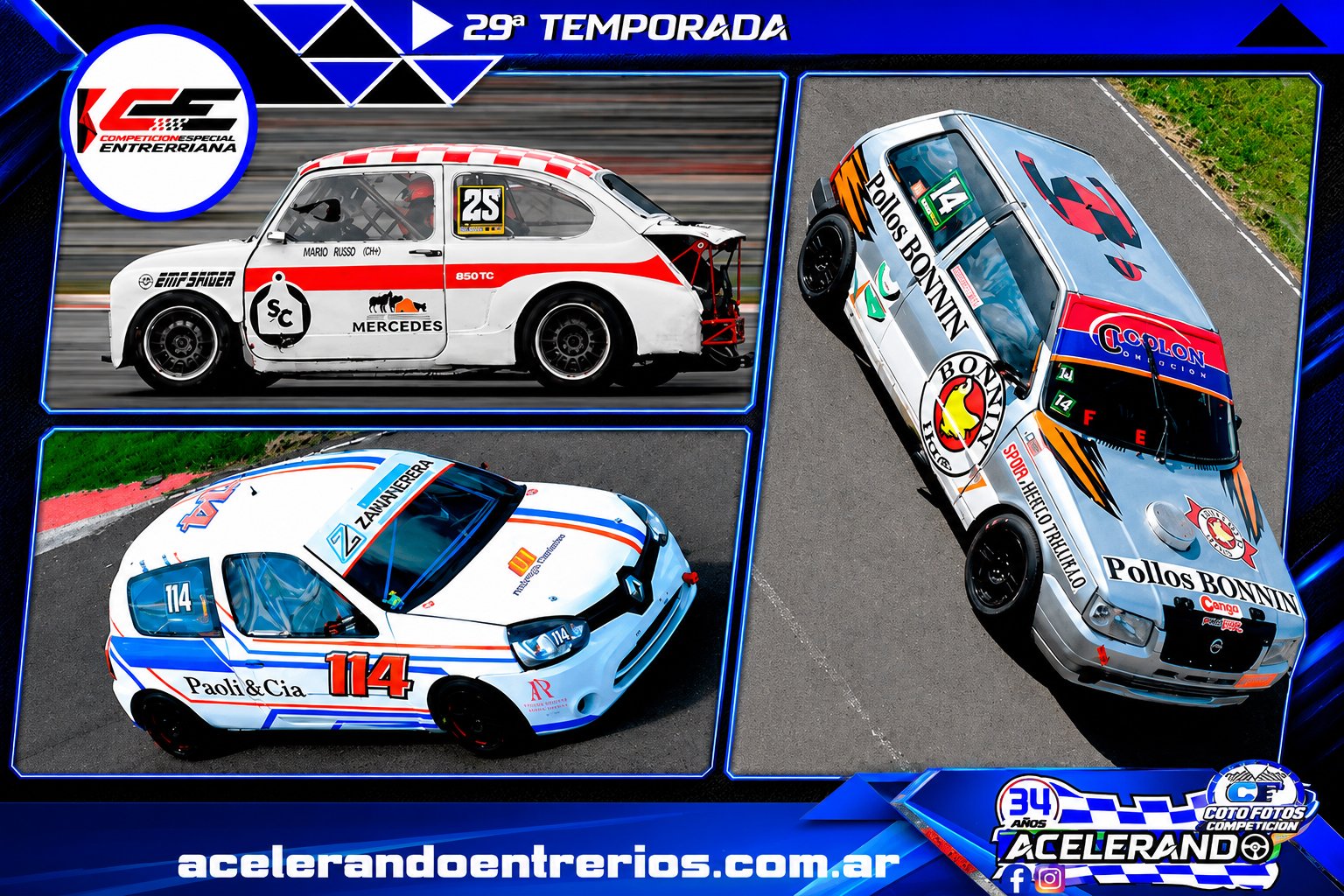 Campeonatos Competicion Especial Entrerriana I 2 fechas de 8 y la próxima