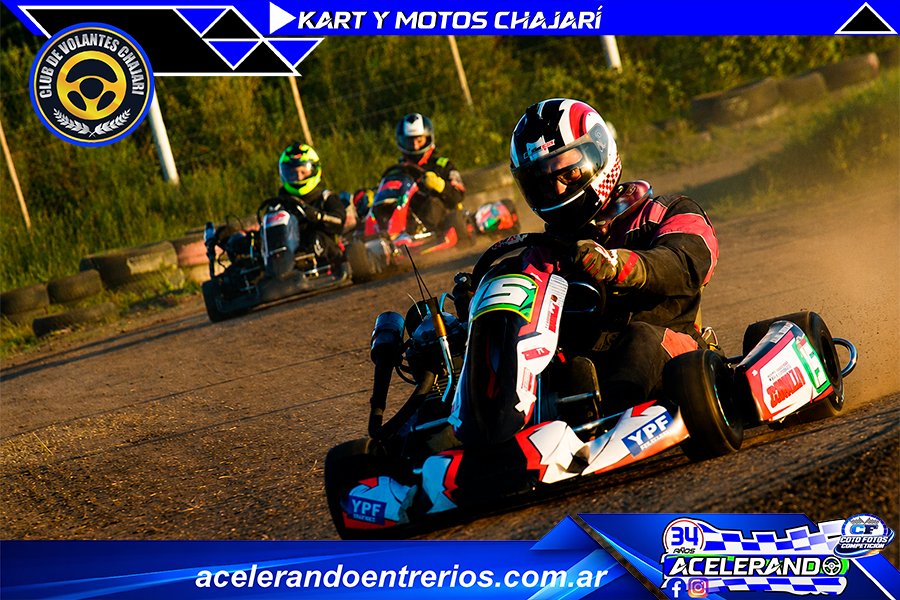 Karting, motos y polvo en el aire: Chajarí va por otro capítulo diurno