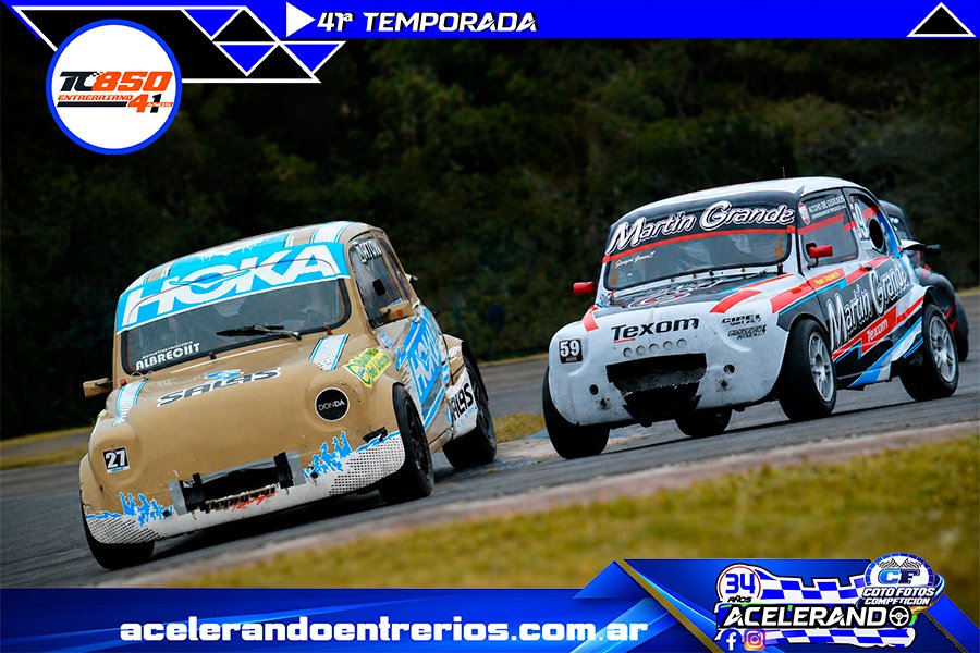 Campeonato y Copa Seniors TC 850 I 3 fechas de 6 (etapa regular)