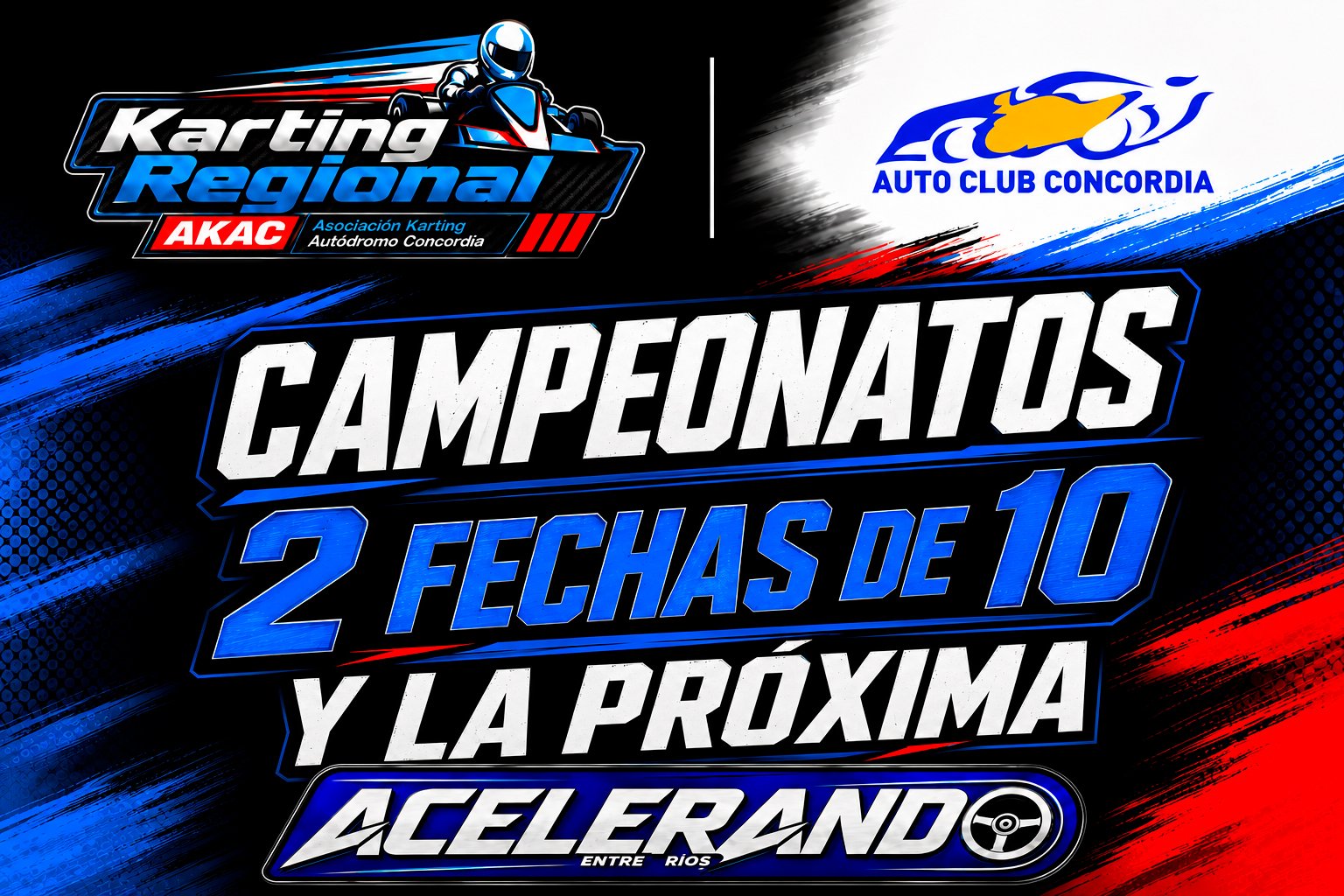 Campeonatos Kart Regional Concordia I 2 fechas de 10