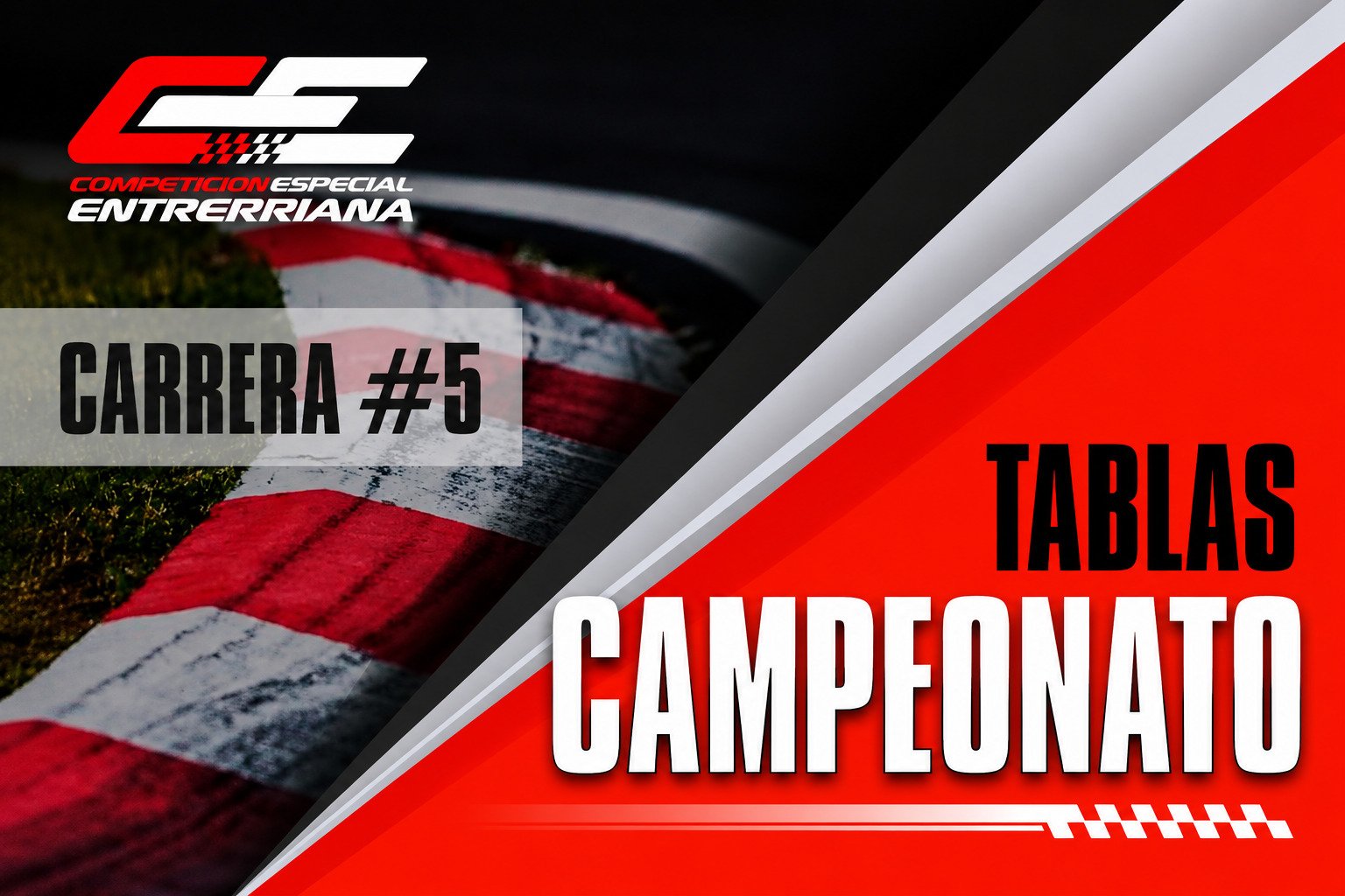 Campeonatos Competición Especial Entrerriana I 5 fechas de 8 y la próxima