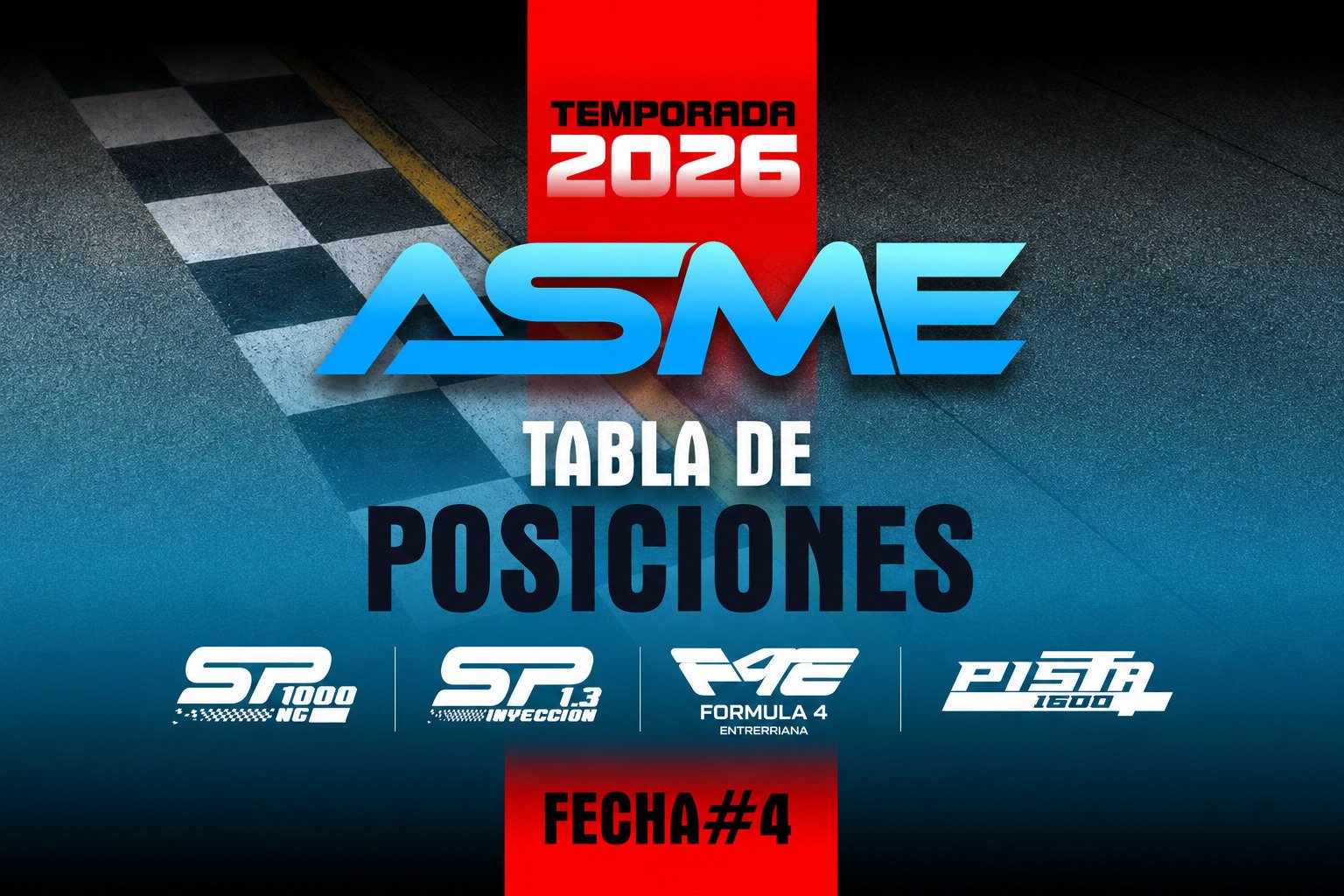 Campeonatos categorías ASME I 4 fechas